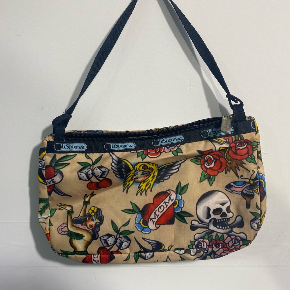 LeSport Sailor Neo-traditional tattoo clutch